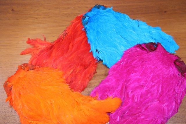 Lathkill Dyed Indian Broiler Hen Capes