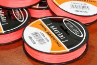 Bakkari Thin Backing 20lb Orange 100metres