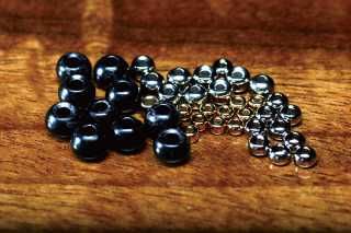 Tungsten Beads 3mm - Black Nickel