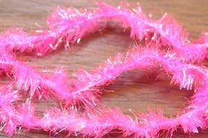 Turbo Translucent Chenille Flo. Pink