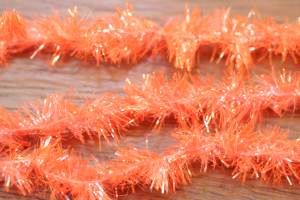 Turbo Translucent Chenille Flo. Hot Orange