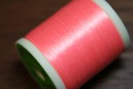 Danvilles Flat Waxed Nylon Flo. Pink/Shell Pink No. 508