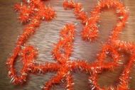 Cactus Chenille Medium Hot Orange