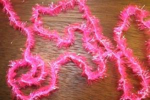 Ice Chenille Medium Hot Pink