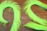 1/8" Rabbit Zonker Strips Chartruese Green
