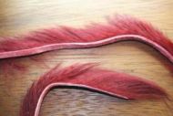 1/8" Rabbit Zonker Strips Claret/Burgundy