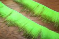 1/8" Crosscut Two Toned Rabbit Strips Black/Flo.Chartreuse