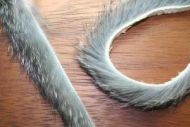 1/4" Magnum Rabbit Zonker Strips Natural Grey/Chinchilla