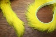 1/4" Magnum Rabbit Zonker Strips Yellow