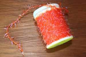 UV Straggle Cactus Chenille Extra Fine Orange