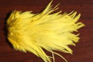 Indian Cock Saddle Dyed Yellow