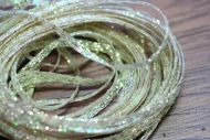 Hareline Mini Flat Fly Braid Shimmer Gold