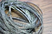 Hareline Mini Flat Fly Braid Silver Minnow