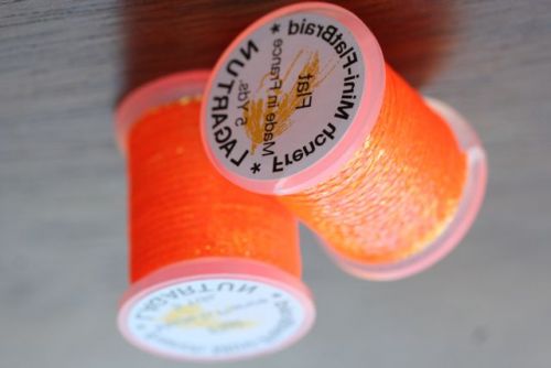 Lagartun Mini Flat Braid Flo Orange