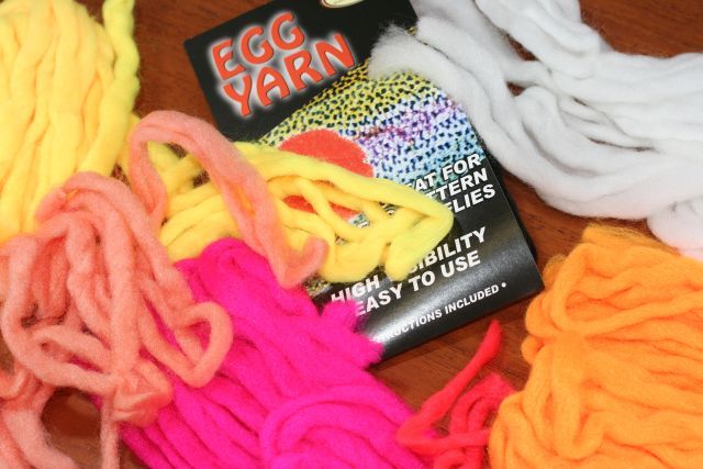 HARELINE MILKY WHITE EGG VEIL GLO BUG EGG YARN NEW GLOW BUG FLY