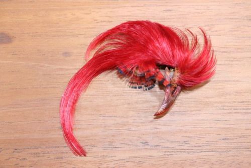 Golden Pheasant Topping Crest Red