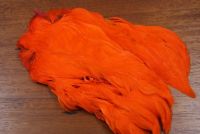 Lathkill Dyed Indian Broiler Hen Cape Hot Orange