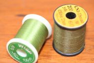 2 spools of olive thread