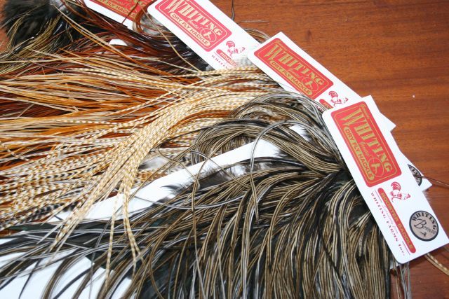 Whiting Bronze Grade Cock Saddles
