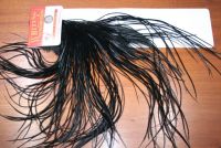  Whiting Bronze Grade 1/2 Saddle  Midge Dyed Black
