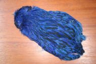 Dark blue badger hen cape