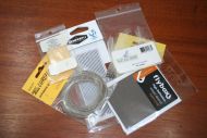 Synthetic quills, feathers and horse hair