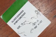 Oliver Edwards Nymph emerger hooks size 18.