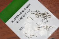 Partridge Hooper Long Shank Size 16 Hooks.