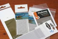 Assorted packs of synthetic quill.
