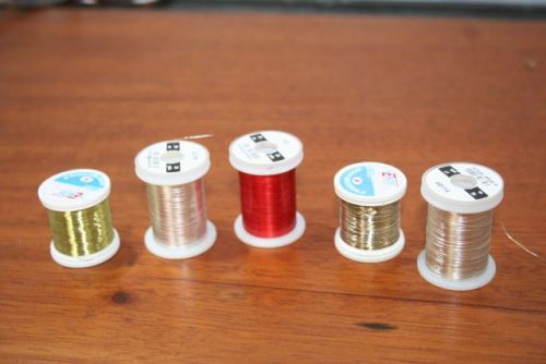 5 spools of wire