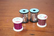 4 spools tinsel