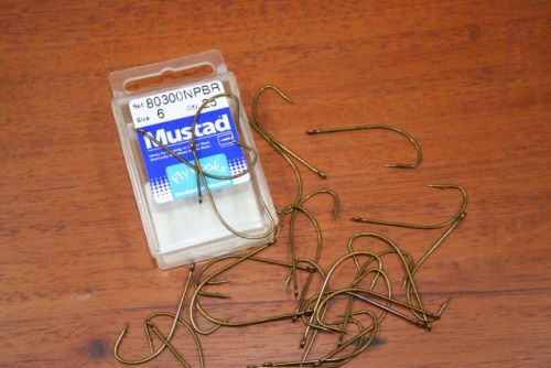 Mustad 80300NBR Size 6 Pack of 25.