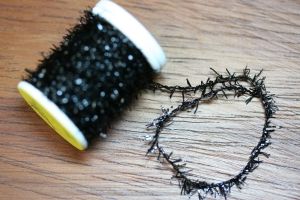 Ice Straggle Cactus Chenille Extra Fine Black