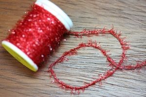 Ice Straggle Cactus Chenille Extra Fine Red