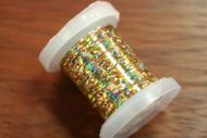 Holographic Tinsel Medium Gold