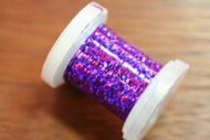 Holographic Tinsel Medium Purple