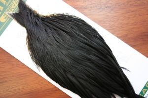 Whiting Hebert Hen Cape Dyed Black