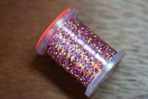 Holographic Tinsel Medium Pink