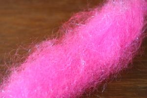 Senyo's Laser Yarn Flo. Fuchsia