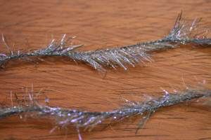 UV Crystal Hackle Jet Black