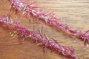 Pearl Crystal Hackle Claret