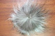 Silver Fox Tail Piece Natural