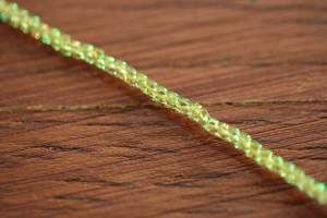 Hareline Micro Pearl Core Braid Olive