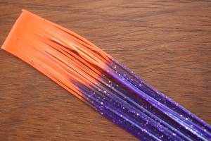 Hot Tipped Crazy Legs Purple/Flo Orange Tipped