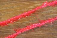 Flybox Small Crystal Hackle Flo Flame Red