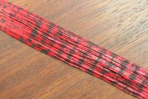 Barred Crazy Legs Speckled Red