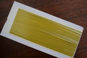 Synthetic Quill Yellow